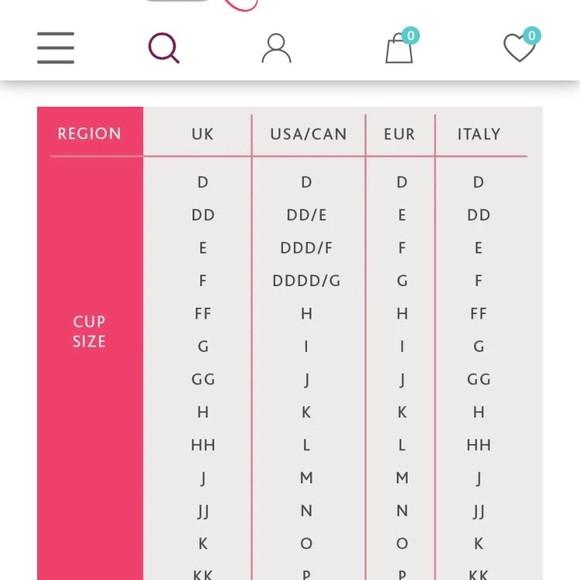 32K bra uk sizing - Picture 10 of 10